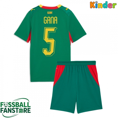 Senegal Idrissa Gueye #5 Replik Auswärtstrikot Kinder WM 2026 Kurzarm (+ Kurze Hosen)